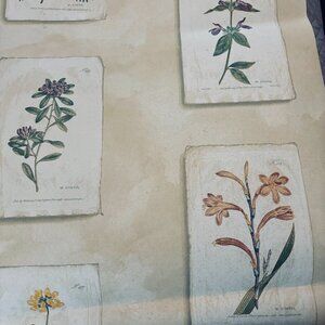 Curtis Botanical Wallpaper by Lewis & Wood - Discontinued/Hard to Find